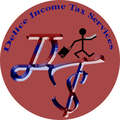 Image of a logo - Delice Income Tax Services