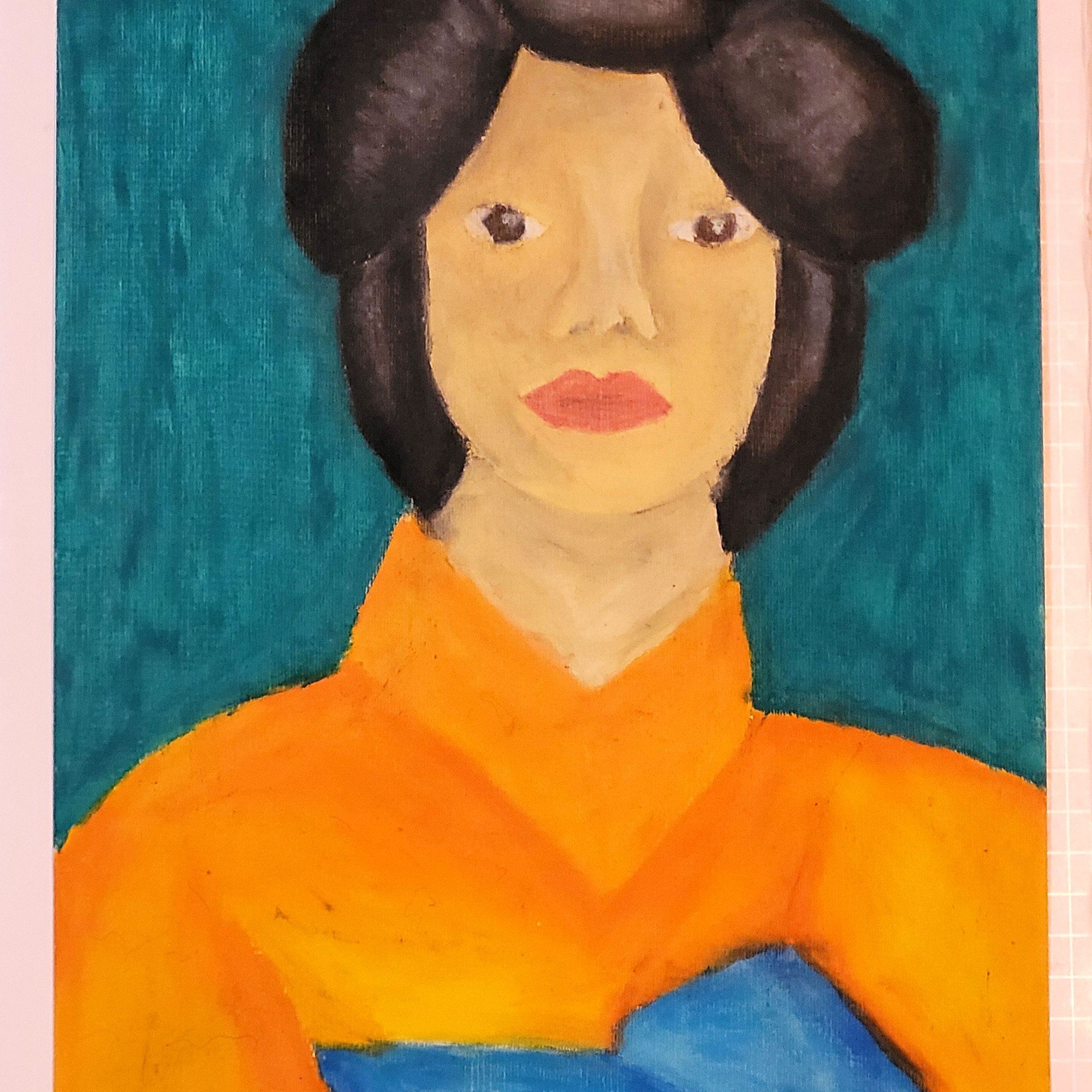 Princess Goddess: Chalk-Pastel on paper This is based on a princess from Japan named Kazunomiya. This is a princess I have always admired for her courage. https://lizzyprittyarts.com/product-category/artwork-by-name/princess-goddess/ https://lizzyprittyarts.threadless.com/designs/princess-goddess