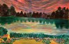 Sunrise Season: Acrylic paint on poster board. Acrylic painting on poster board of a sunrise on the lakeside. https://lizzyprittyarts.com/product-category/artwork-by-name/sunrise-season/ https://www.redbubble.com/shop/ap/83589243 https://fineartamerica.com/featured/sunrise-season-lizzy-pritty-arts.html https://lizzyprittyarts.threadless.com/designs/sunrise-season